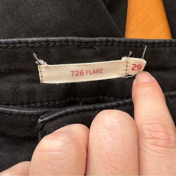 Levi's 726 Flare High Rise Jeans - Picture 7 of 8
